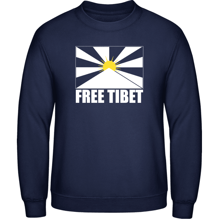 Free Tibet Flag Tröja contain pic