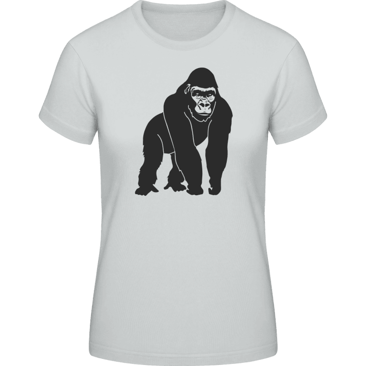 Gorilla Silhouette T-skjorte for kvinner 0 image