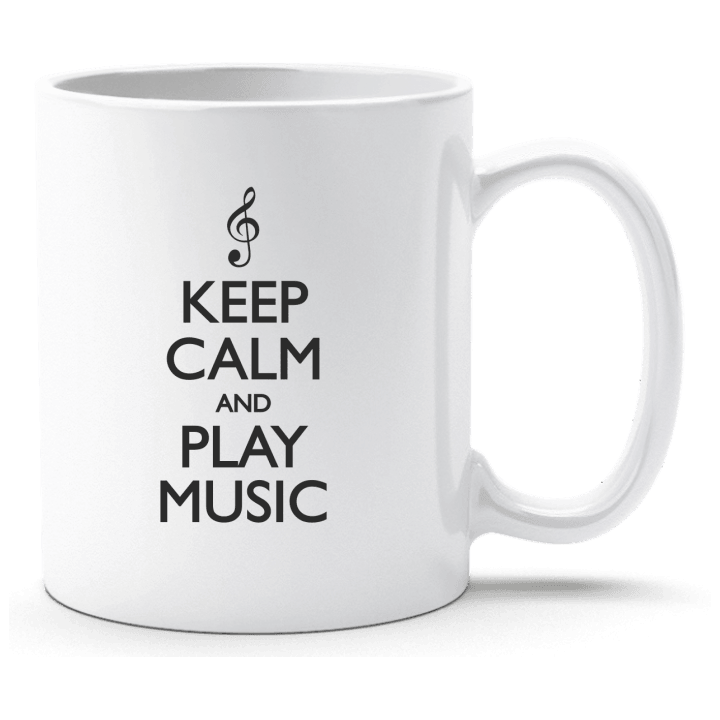 Keep Calm and Play Music Beker contain pic