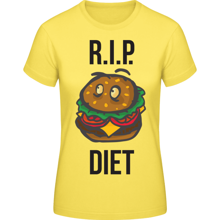 RIP Diet T-shirt för kvinnor contain pic