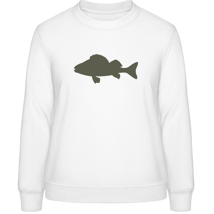 Perch Fish Silhouette Frauen Sweatshirt 0 image