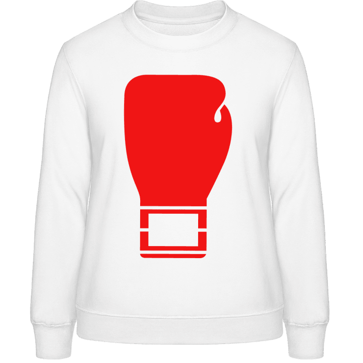 Boxing Glove Vrouwen Sweatshirt contain pic