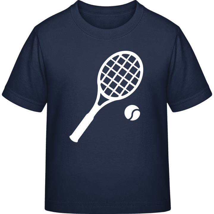 Tennis Racket and Ball T-skjorte for barn contain pic