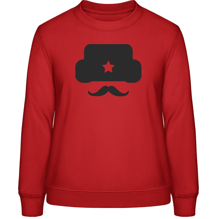 Russian Mustache Sweatshirt för kvinnor 0 image