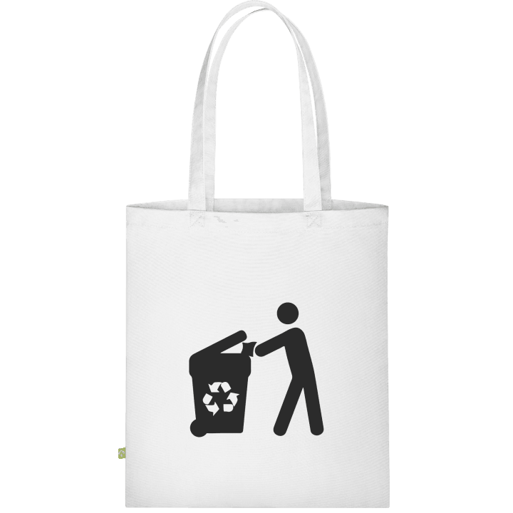 Garbage Man Logo Stofftasche contain pic