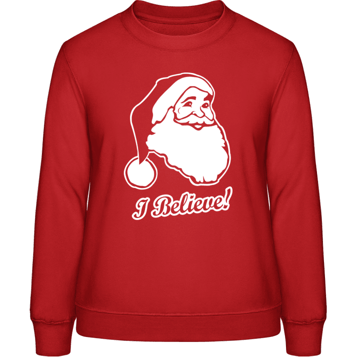 Believe In Santa Frauen Sweatshirt 0 image