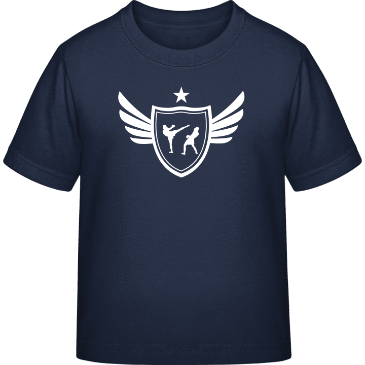 Muay Thai Fighter Winged Kinder T-Shirt contain pic