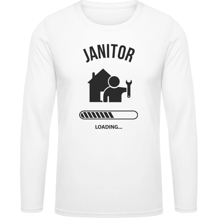 Janitor Loading T-shirt à manches longues contain pic