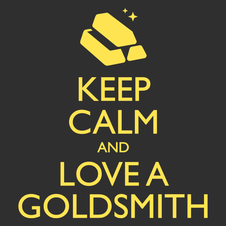 Keep Calm And Love A Goldsmith Langermet skjorte for kvinner 0 image