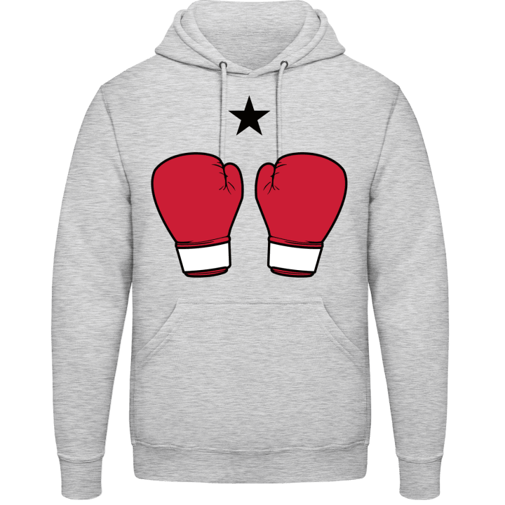 Boxing Gloves Star Felpa con cappuccio contain pic