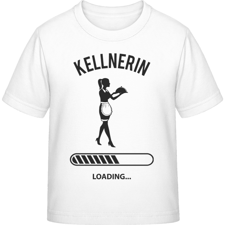 Kellnerin Loading Kinder T-Shirt contain pic