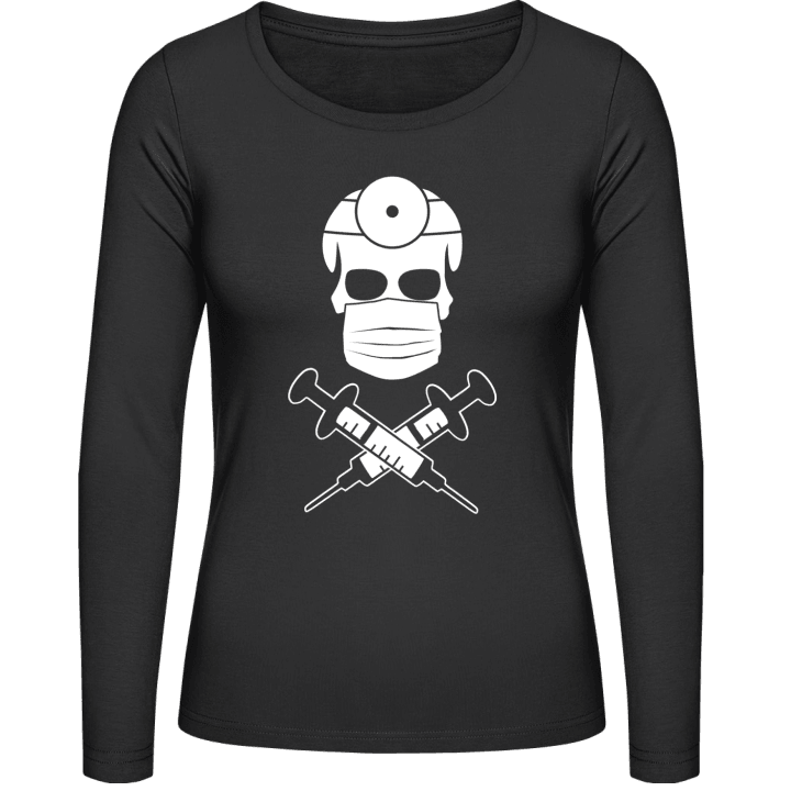 Doctor Skull Frauen Langarmshirt contain pic
