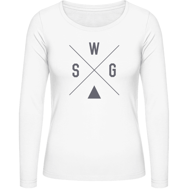 Swag Cross T-shirt à manches longues pour femmes 0 image