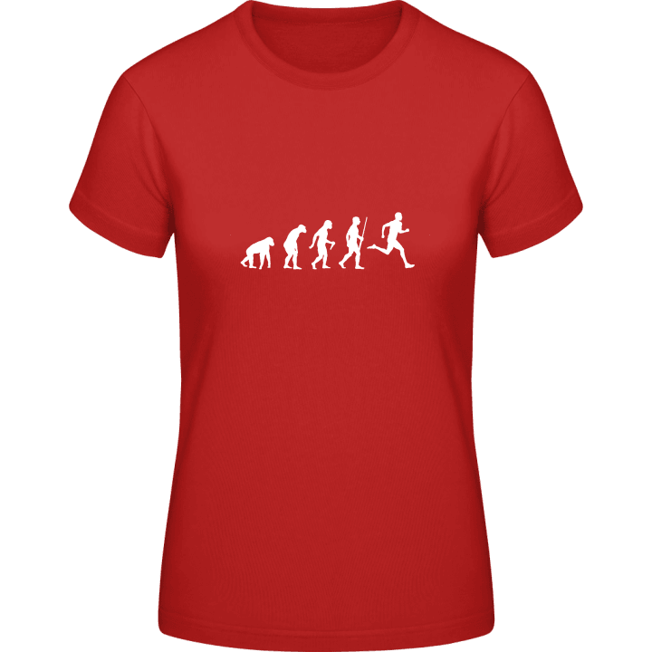 Runner Evolution Frauen T-Shirt contain pic