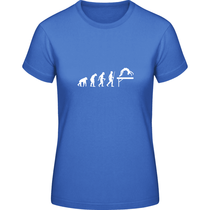Gymnastics Evolution Jump T-skjorte for kvinner contain pic