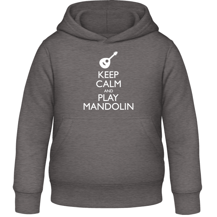 Keep Calm And Play Mandolin Kinder Kapuzenpulli contain pic