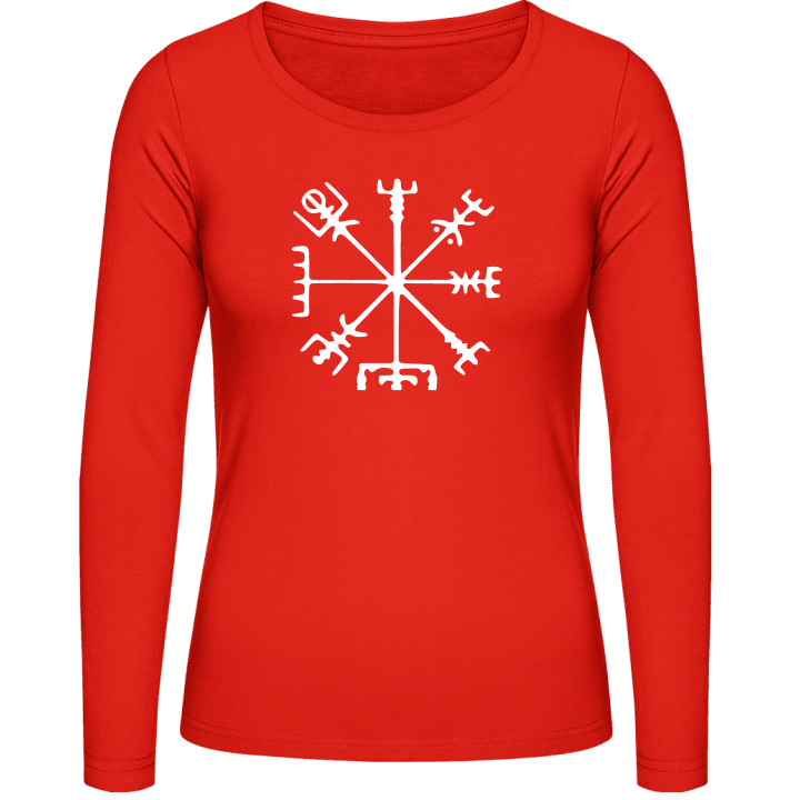 Viking Compass Langermet skjorte for kvinner 0 image