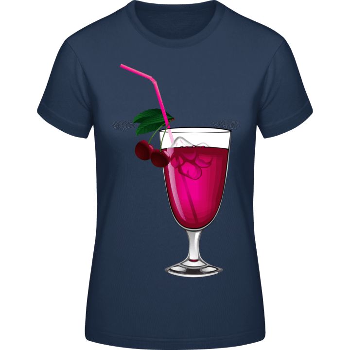 Red Cocktail T-shirt för kvinnor 0 image