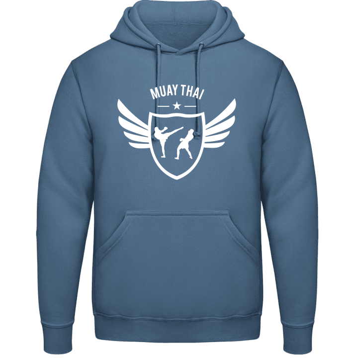 Muay Thai Winged Hoodie contain pic