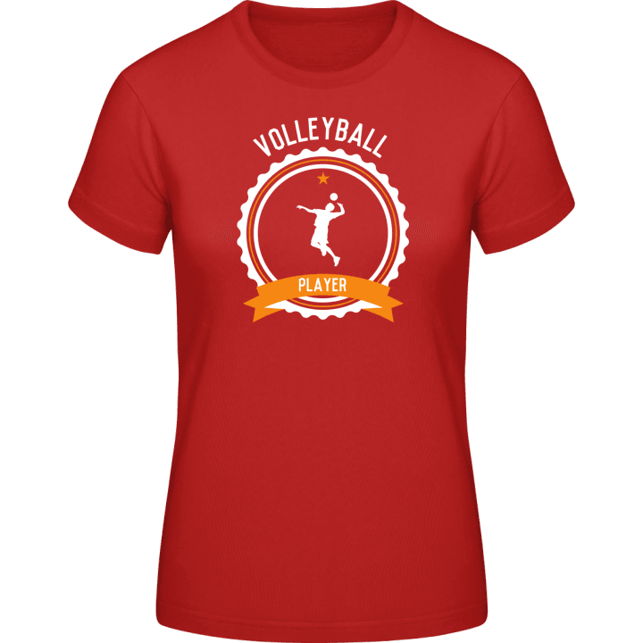 Volleyball Player T-shirt för kvinnor contain pic