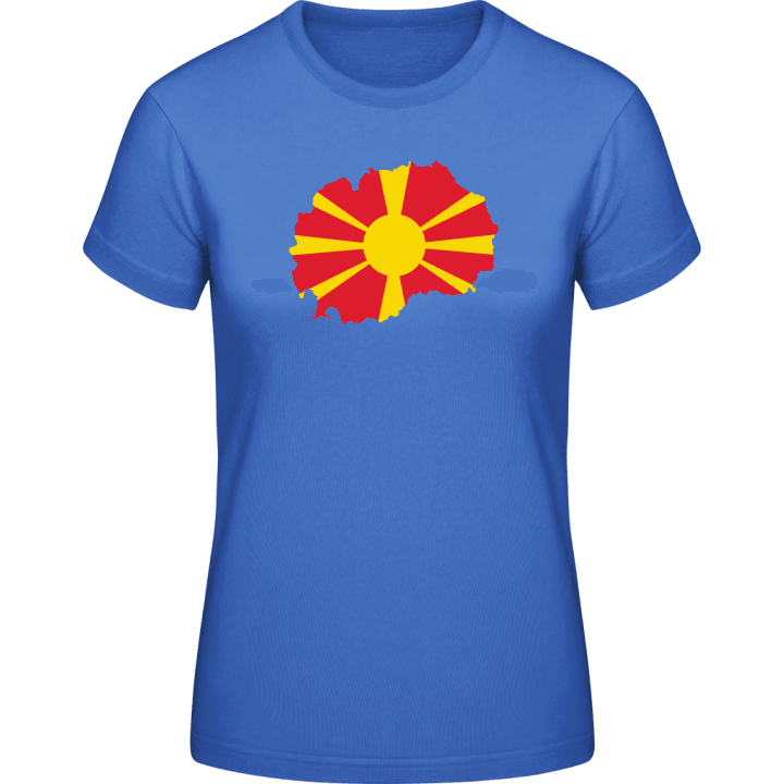 Macedonia T-skjorte for kvinner contain pic