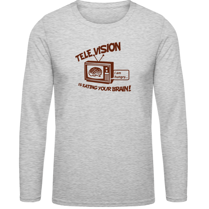 Television Langarmshirt contain pic