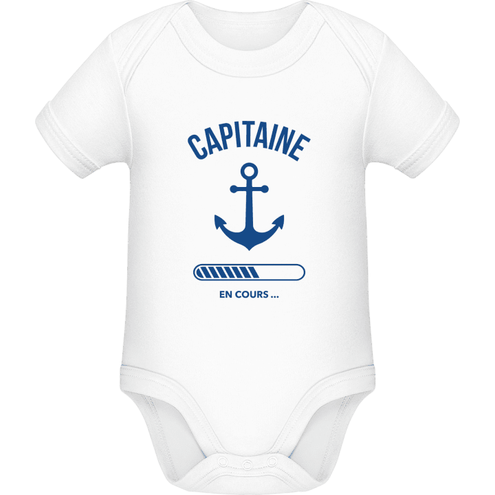 Capitaine en cours Baby Romper contain pic