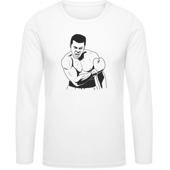 Ali Boxing T-shirt à manches longues contain pic
