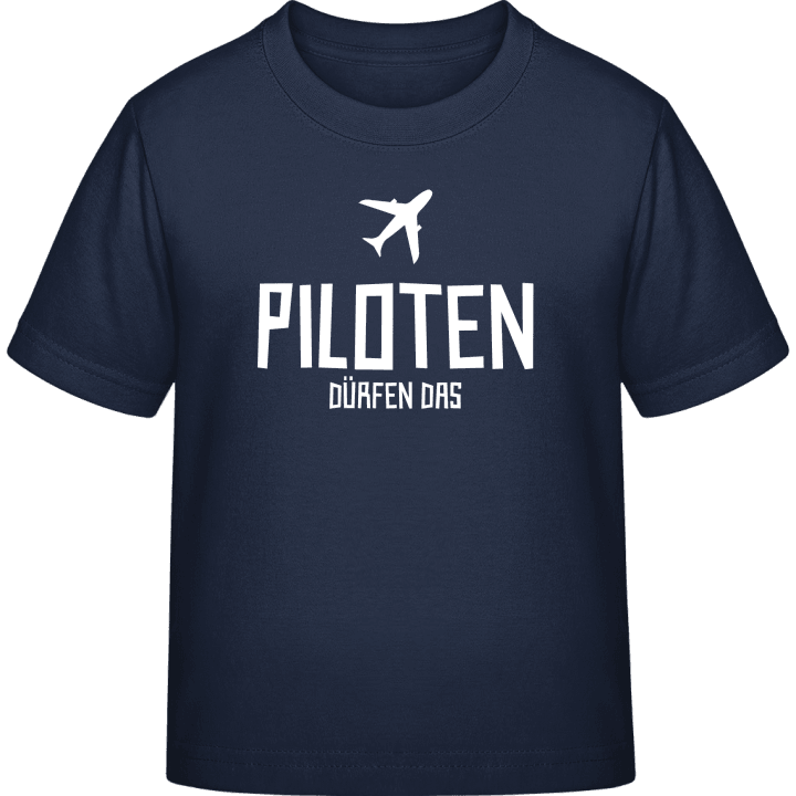 Piloten dürfen das T-skjorte for barn 0 image