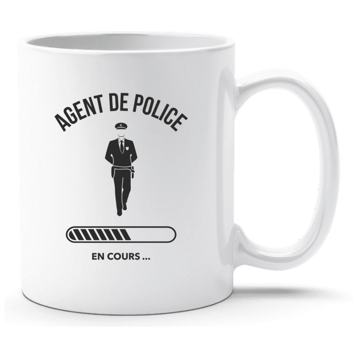 Agent De Police En Cours Tasse contain pic