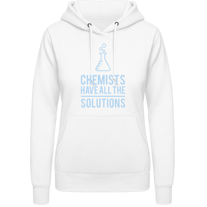 Chemists Have All The Solutions Hoodie för kvinnor contain pic