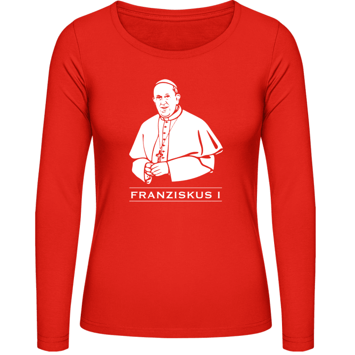 The Pope Frauen Langarmshirt contain pic