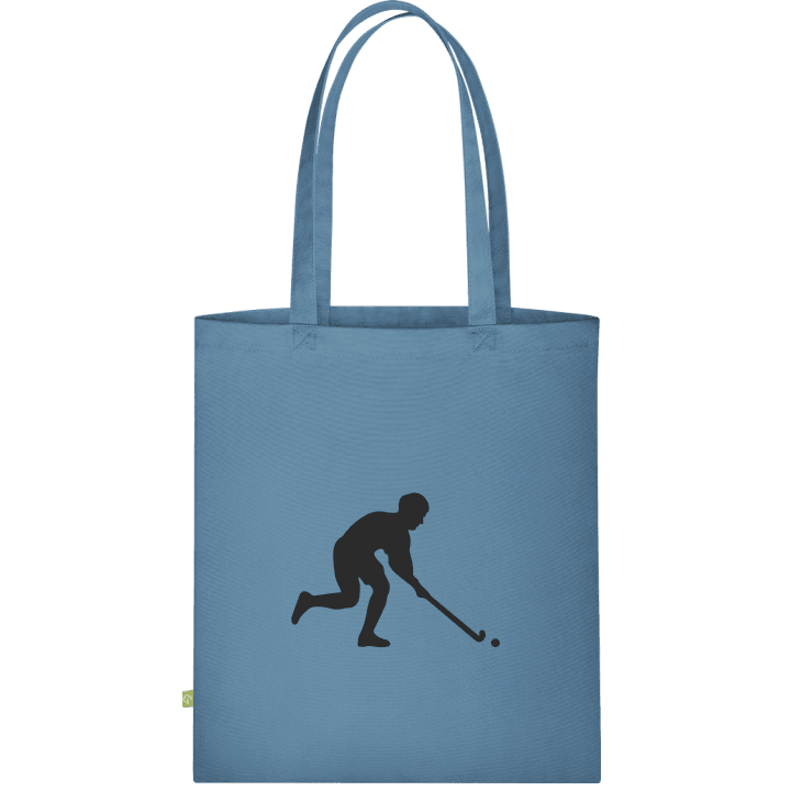 Field Hockey Player Silhouette Stofftasche contain pic