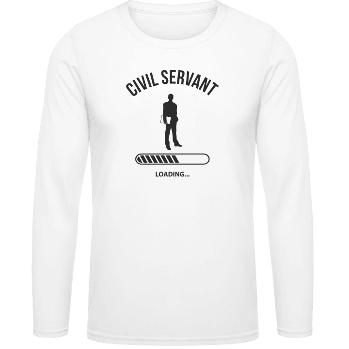 Civil Servant Loading T-shirt à manches longues contain pic