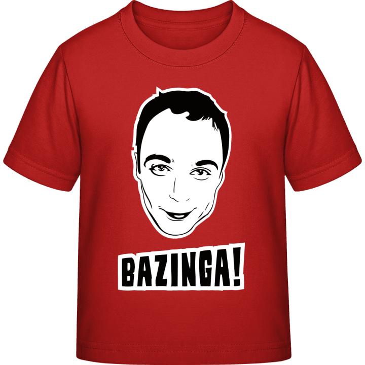 Bazinga Sheldon T-shirt til børn 0 image