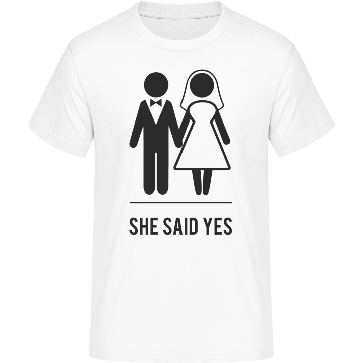 She said YES T-Shirt 0 image