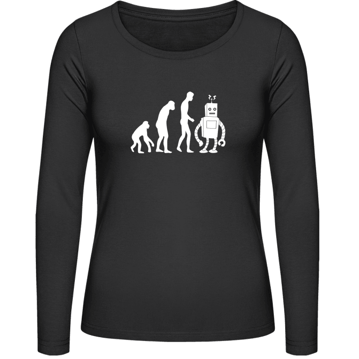 Robot Evolution Langermet skjorte for kvinner 0 image