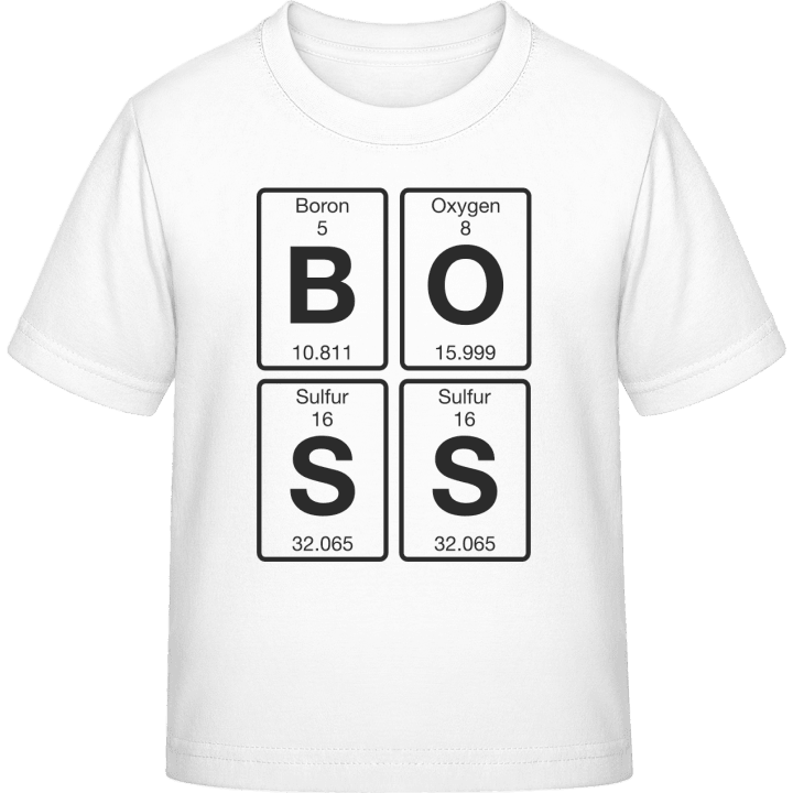 BOSS Chemical Elements T-skjorte for barn contain pic
