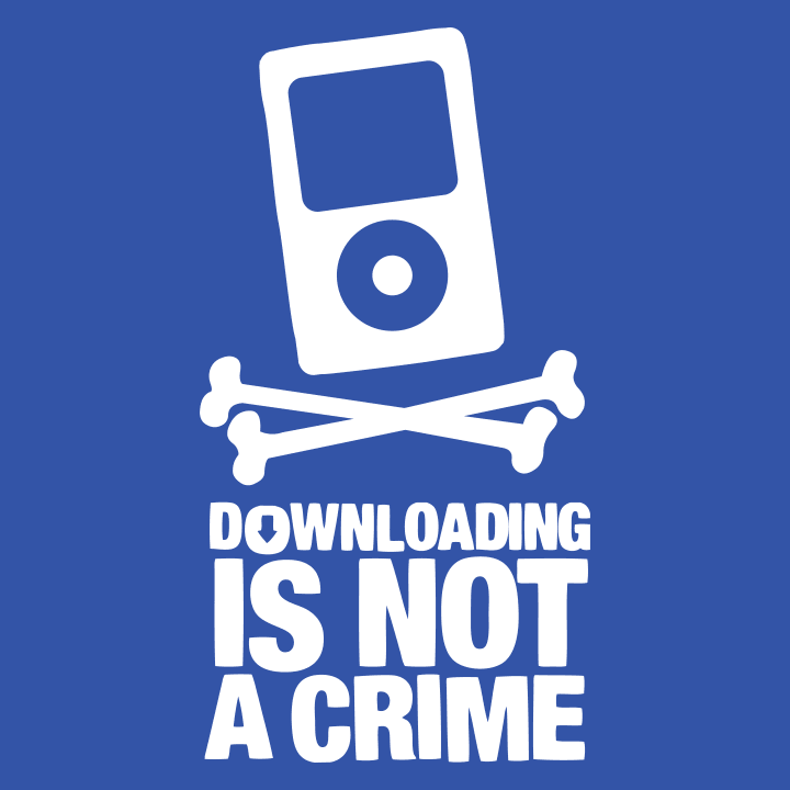 Downloading Is Not A Crime Huvtröja 0 image