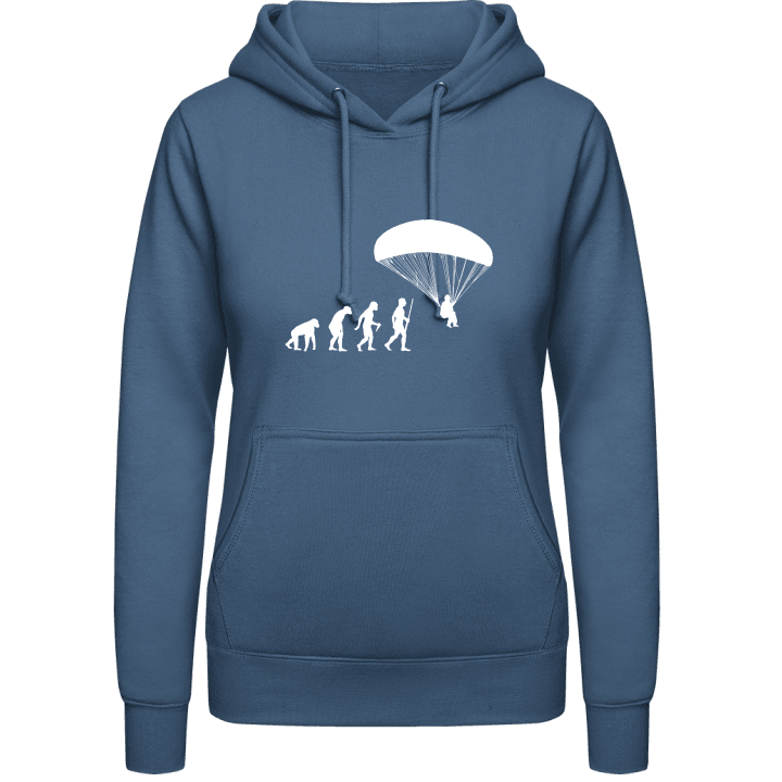 Paragliding Evolution Vrouwen Hoodie contain pic