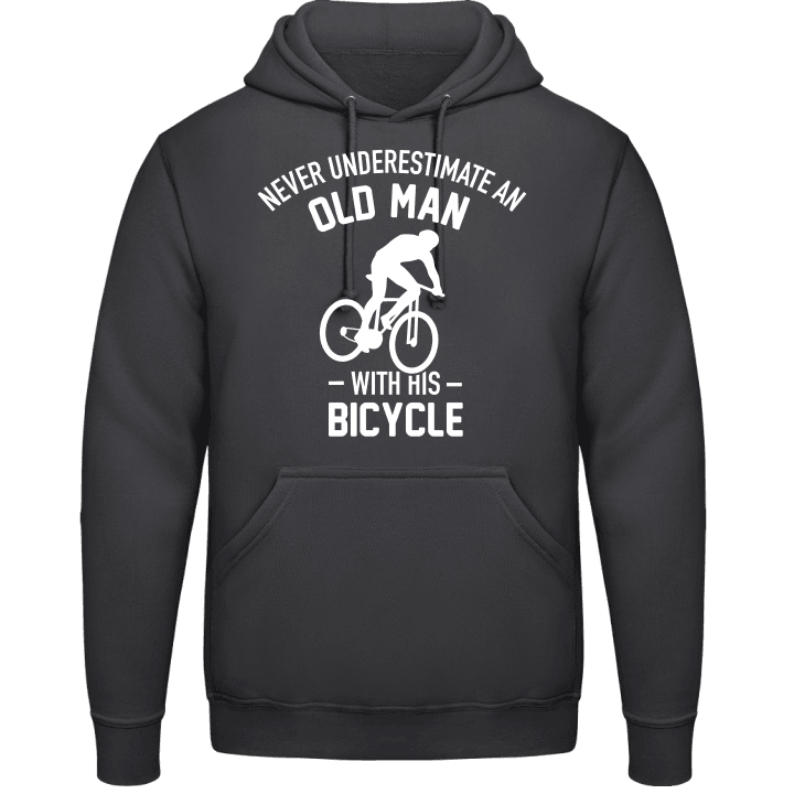 Never Underestimate Old Man With Bicycle Hoodie 0 image