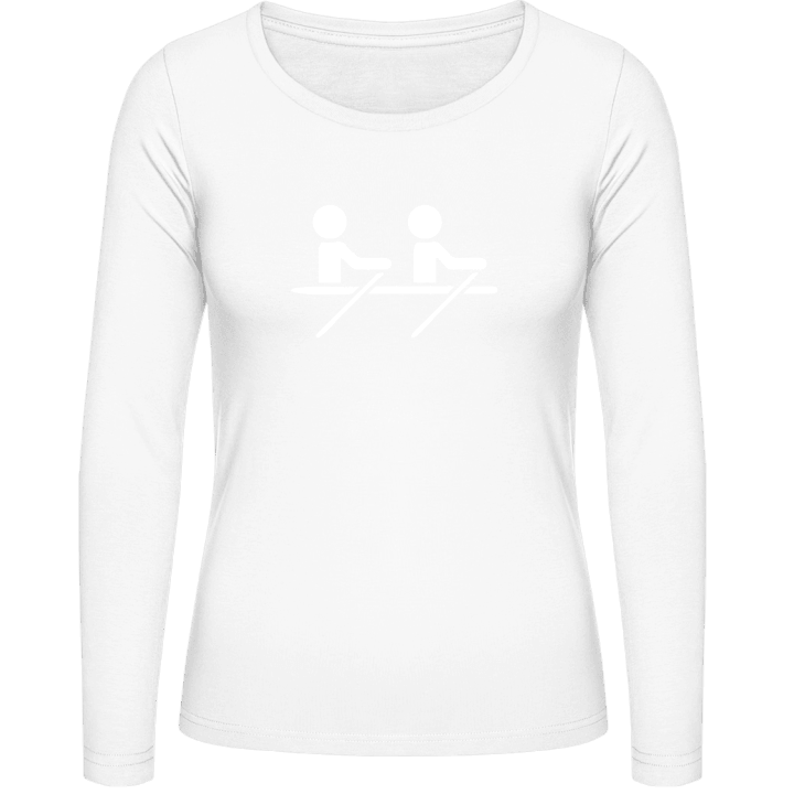 Rowing Boat Langermet skjorte for kvinner contain pic