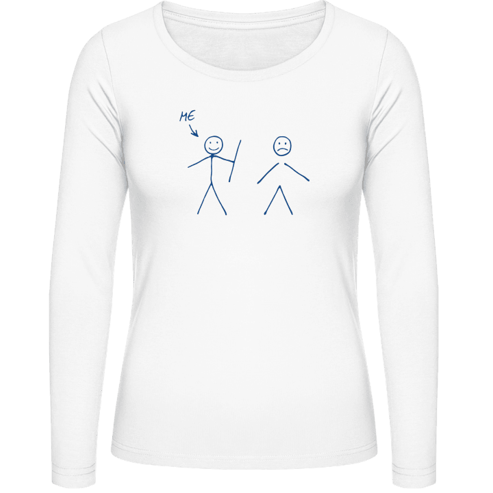 Fighting Me Camisa de manga larga para mujer 0 image