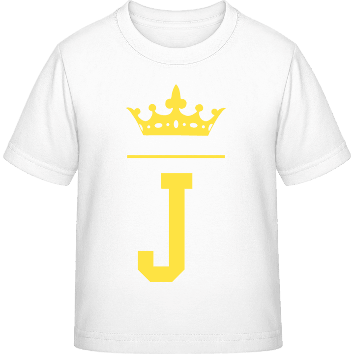 J Initial T-skjorte for barn 0 image