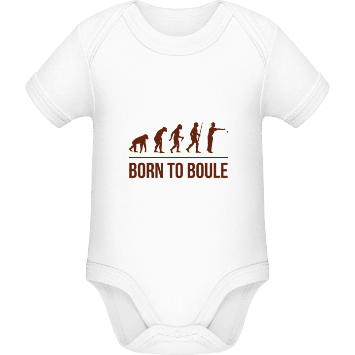 Born To Boule Baby Strampler contain pic