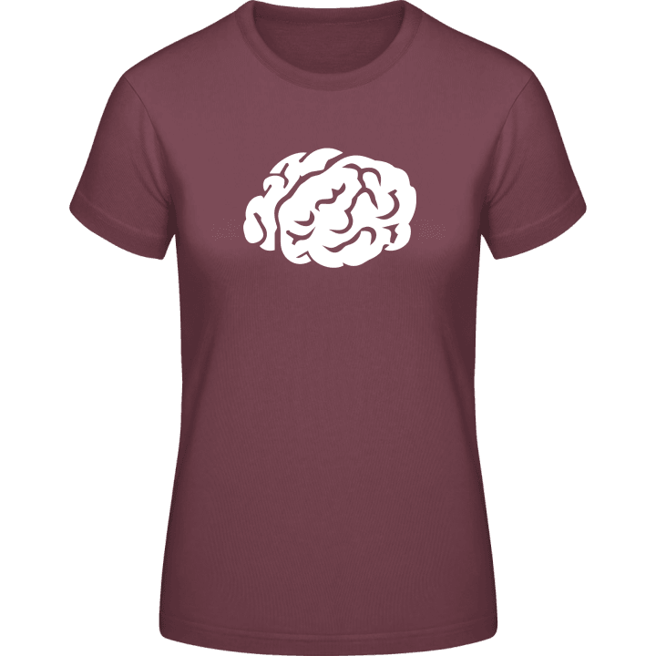 Human Brain T-skjorte for kvinner contain pic