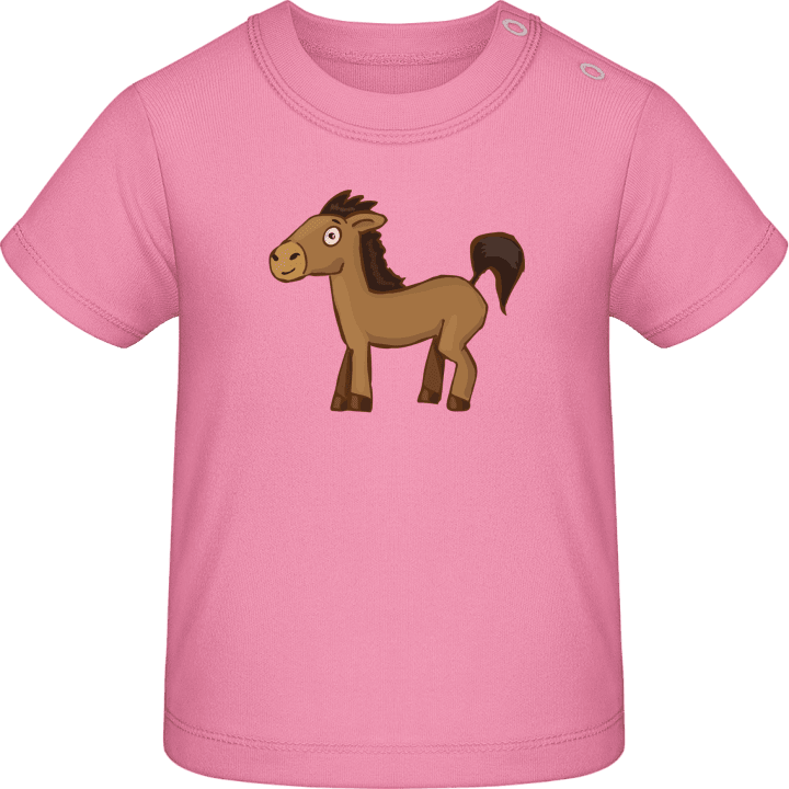 Horse Sweet Illustration Baby T-Shirt 0 image
