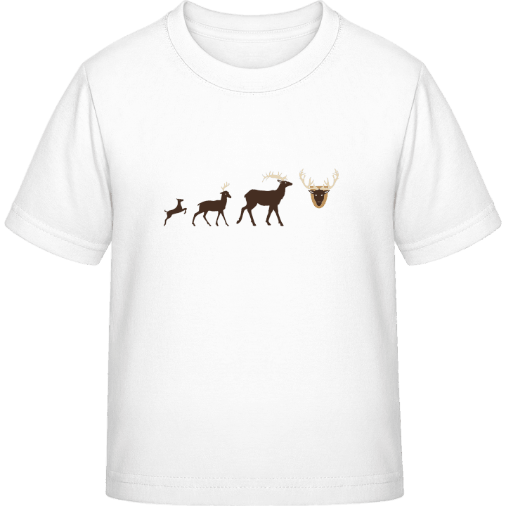 Evolution Deer To Antlers Kinderen T-shirt 0 image