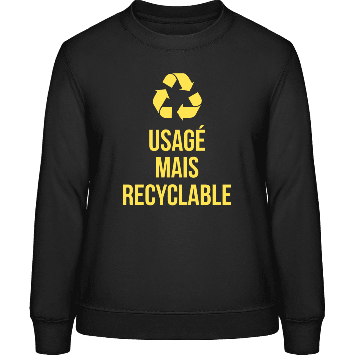 Usagé mais recyclable Sweat-shirt pour femme 0 image