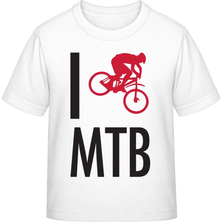 I Love MTB Camiseta infantil contain pic